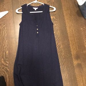 Lilly Pulitzer navy blue tank dress size small
